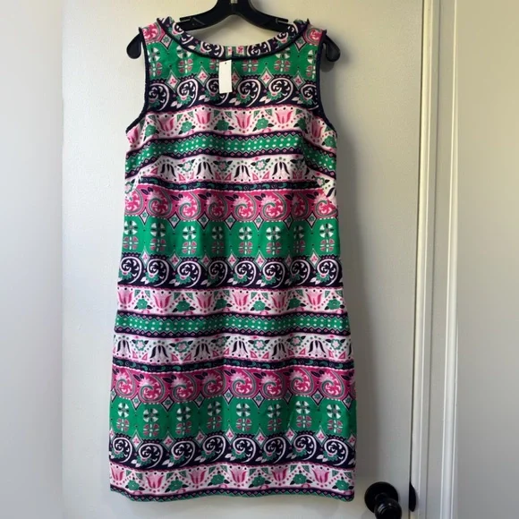 Talbots Fringed Sheath Dress - Picture 12 of 14